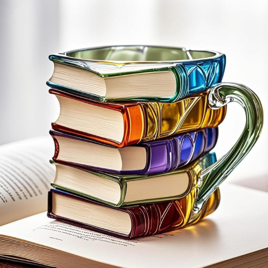 Tazza 3D Libri Aurora – Artigianale