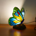 Lampada Farfalla Blu Scolpita