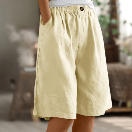 Frances | pantaloni corti in cotone confortevoli