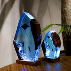 Lampada in Resina — Nuotare con la Manta