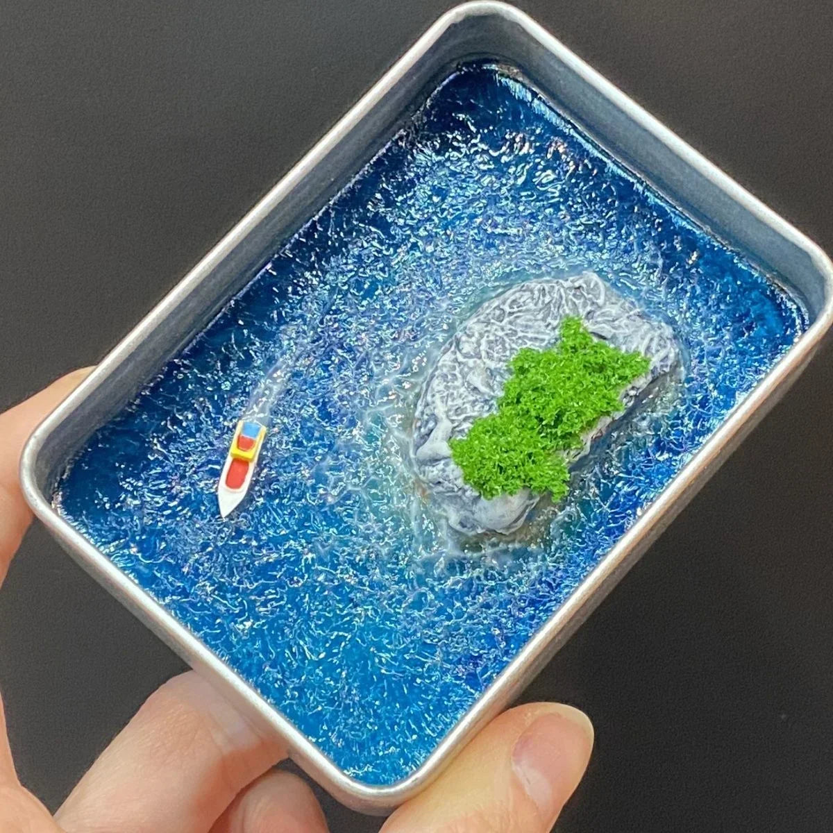Mini Paesaggio in Resina — Idea Regalo