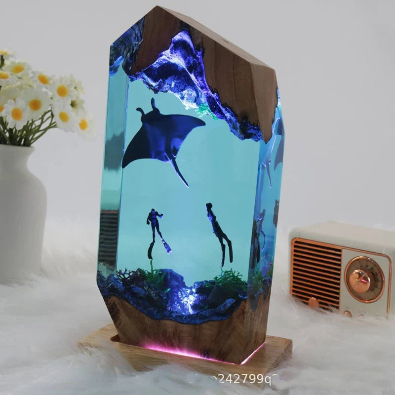 Lampada in Resina — Manta