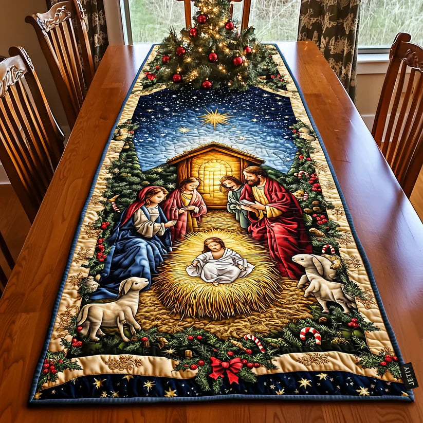Runner da Tavola Trapuntato – Bethlehem Star