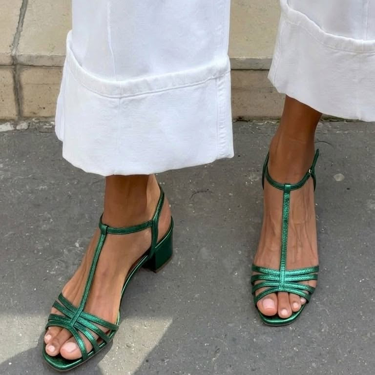 Allegra | Sandali Dorati Eleganza Quotidiana