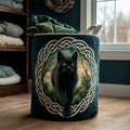 Cesto Portabiancheria – Celtic Shadow Cat