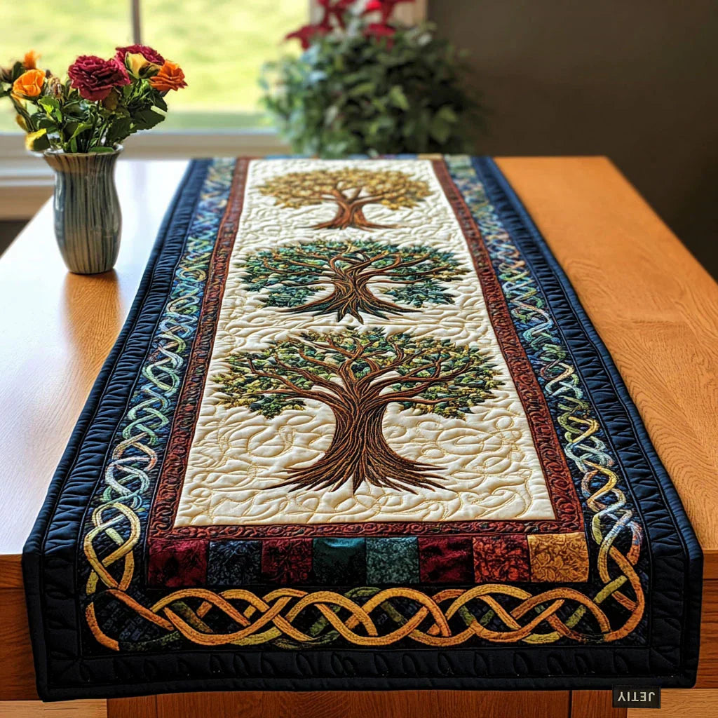 Runner da Tavola Trapuntato – Celtic Tree