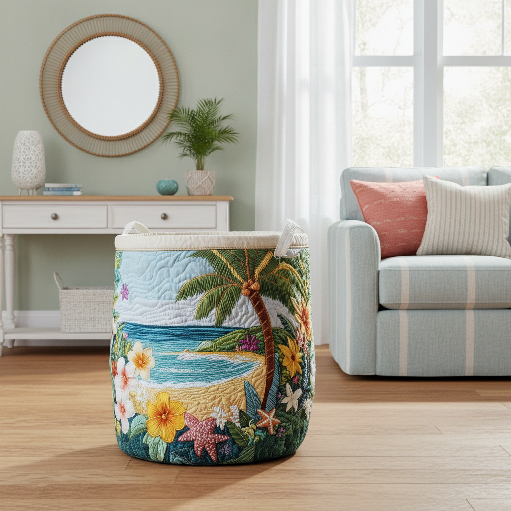 Cesto Portabiancheria – Coastal Charm