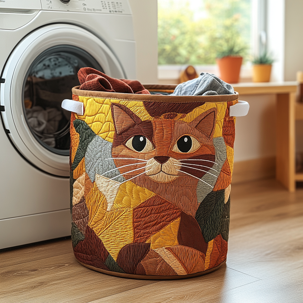 Cesto Portabiancheria – Cozy Cat