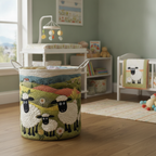 Cesto Portabiancheria – Cozy Sheep