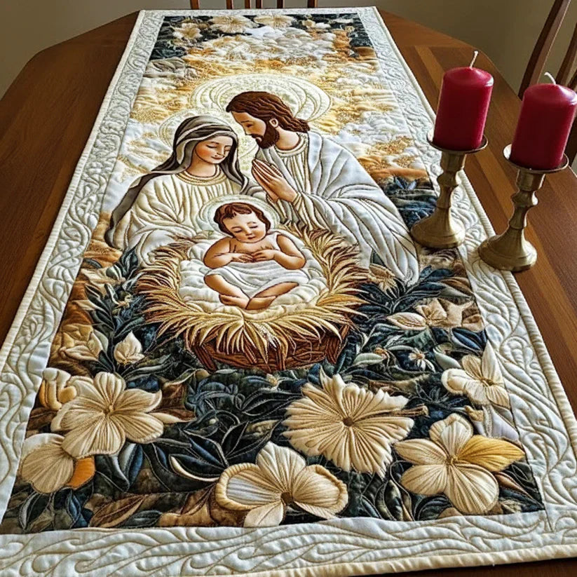 Runner da Tavola Trapuntato – Divine Creatures