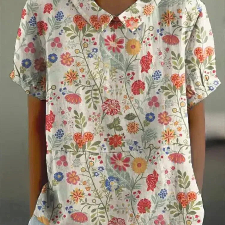 Sofia | Camicia floreale elegante