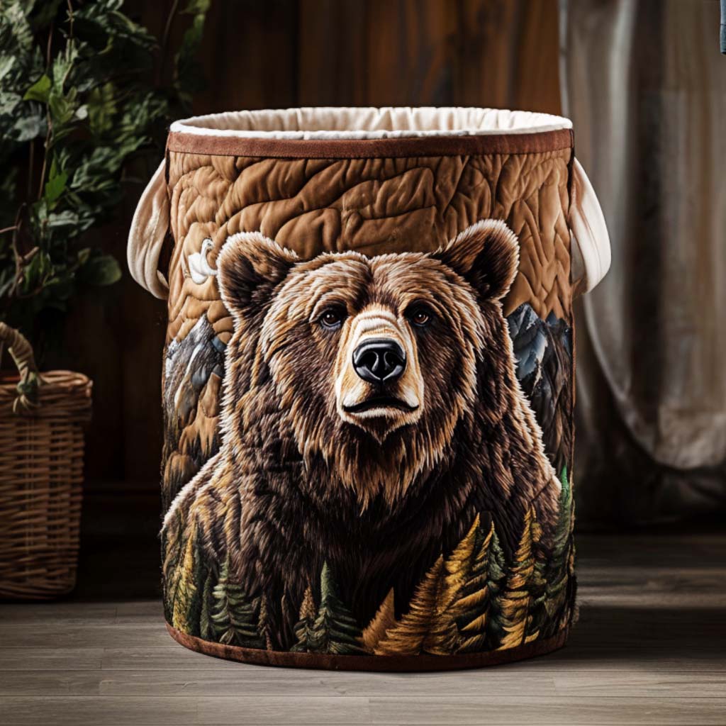 Cesto Portabiancheria – Forest Bear Stroll