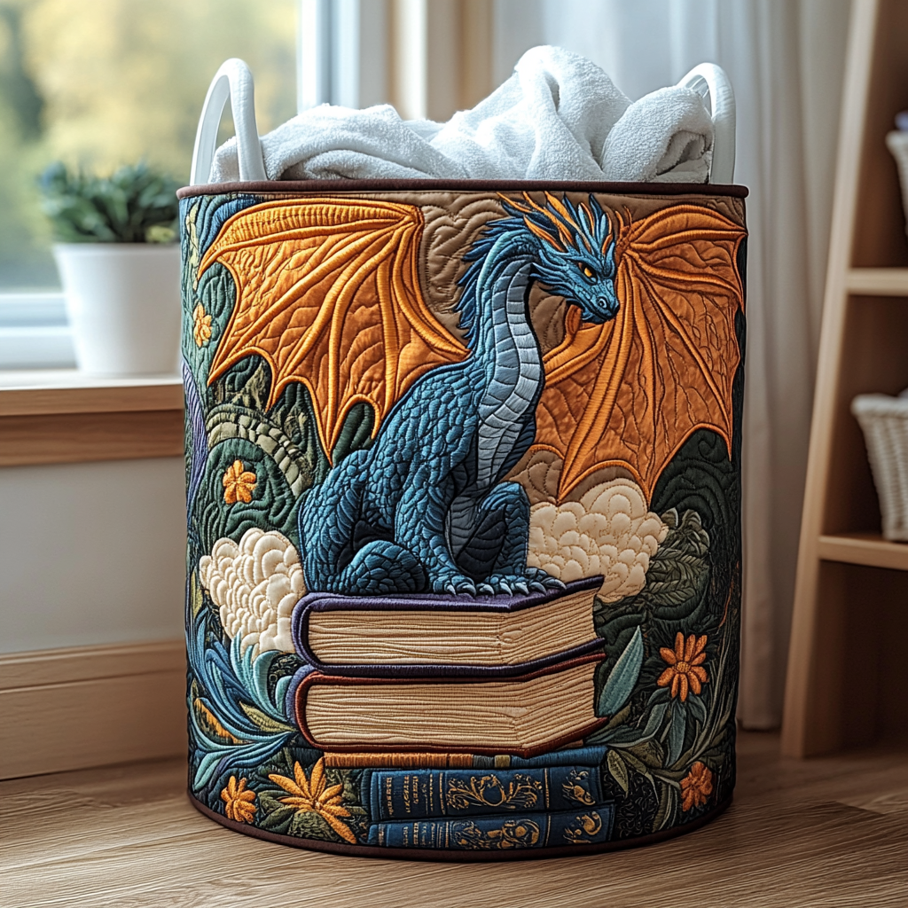 Cesto Portabiancheria – Forest Dragon