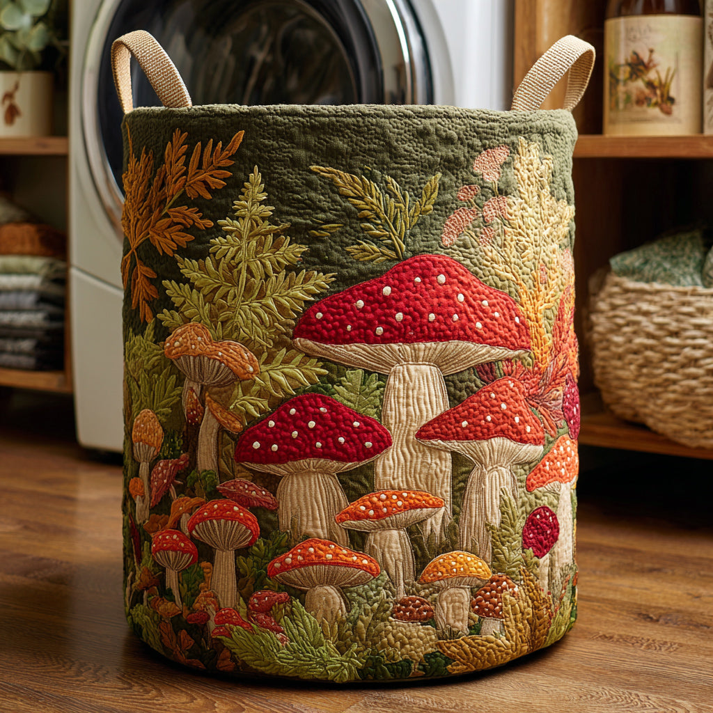 Cesto Portabiancheria – Forest Mushroom