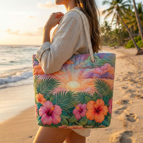 Borsa da Mare Artigianale – Tropical Amanecer