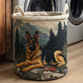 Cesto Portabiancheria – German Shepherd Mountain