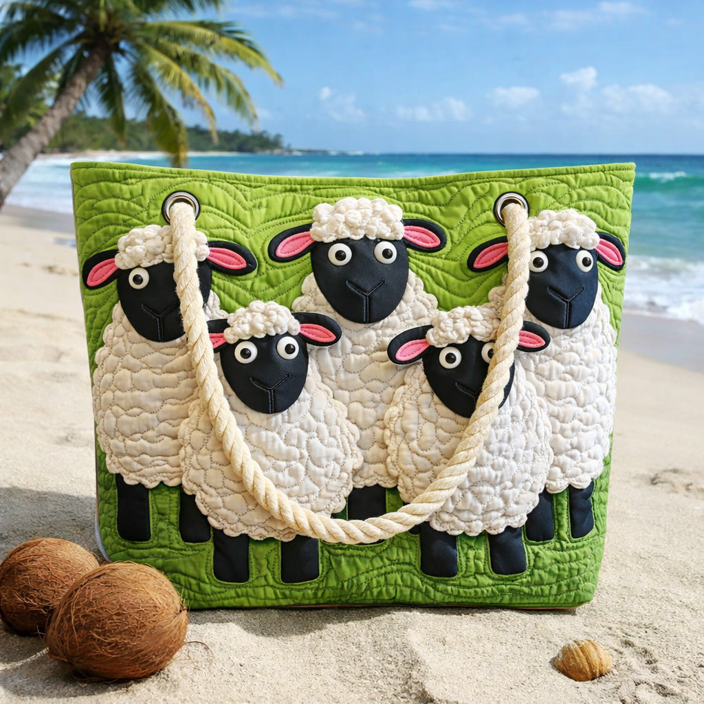 Borsa da Mare Artigianale – Sheep Sky