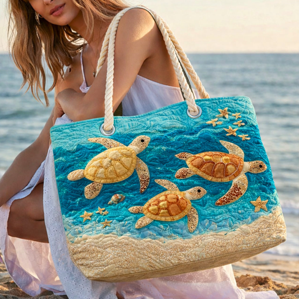 Borsa da Mare Artigianale – Golden Turtle Coast