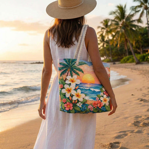 Borsa da Mare Artigianale – Tropical Breeze