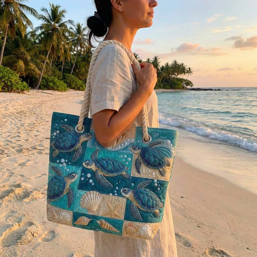Borsa da Mare Artigianale – Turtle Bay