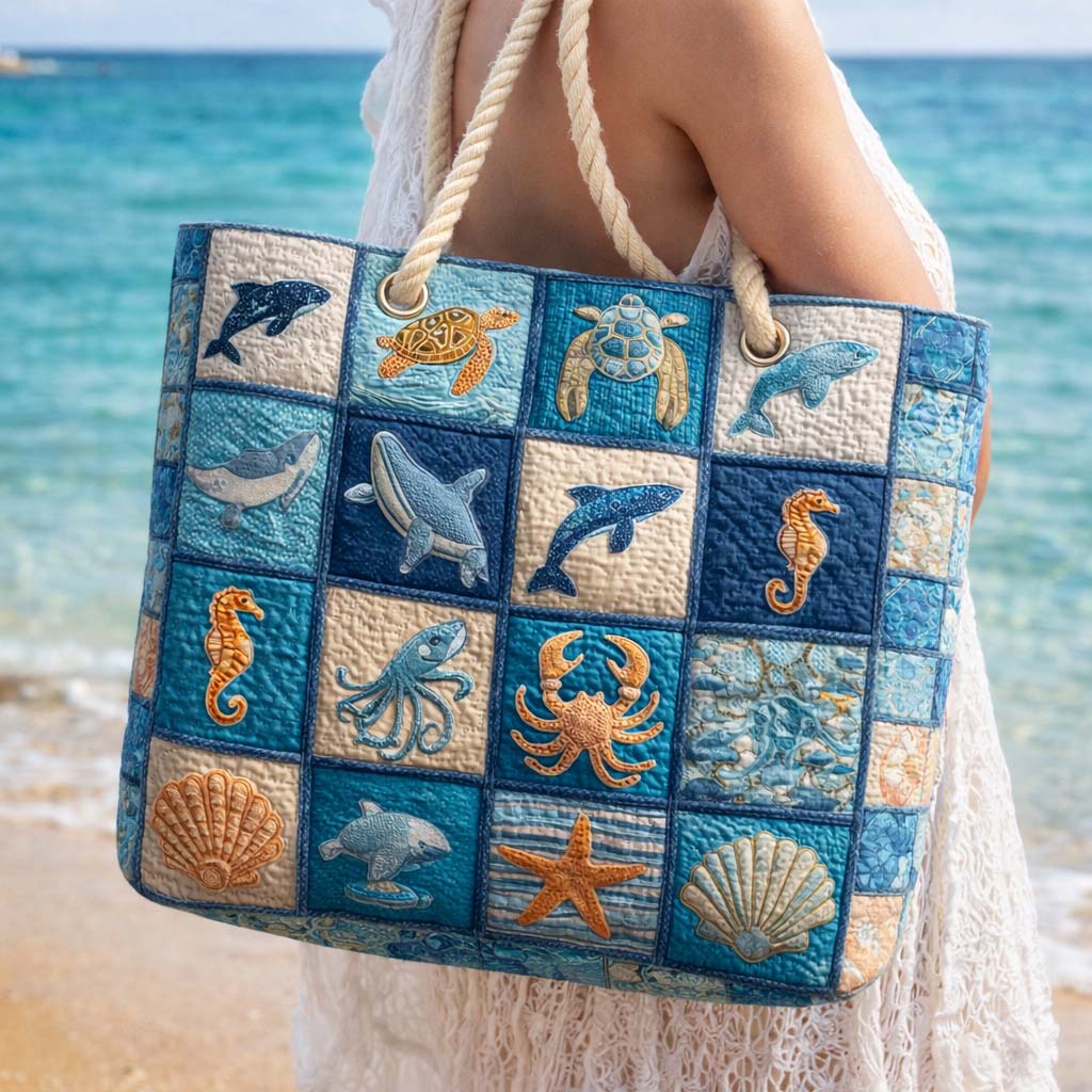 Borsa da Mare Artigianale – Marine Life