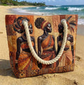 Borsa da Mare Artigianale – Melanin Queens Glow