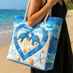 Borsa da Mare Artigianale – Turtle Stillness