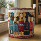 Cesto Portabiancheria – Happy Dachshund