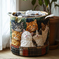 Cesto Portabiancheria – Happy Whiskers