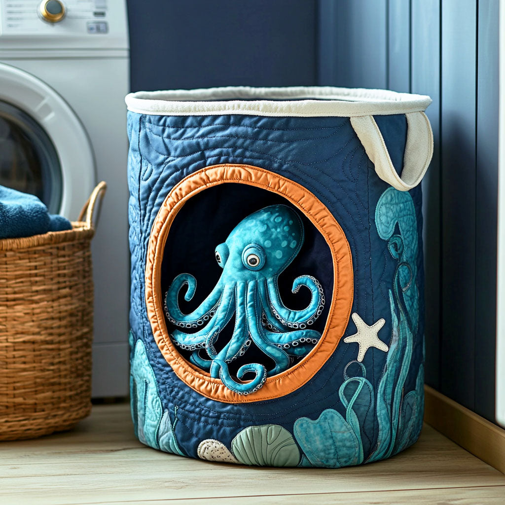 Cesto Portabiancheria – Hidden Octopus