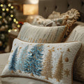 Copricuscino Trapuntato – Festive Forest