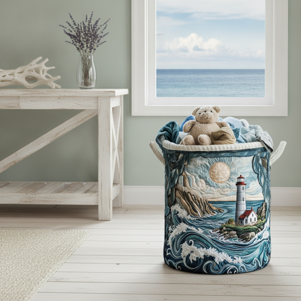 Cesto Portabiancheria – Lighthouse Bay Dream