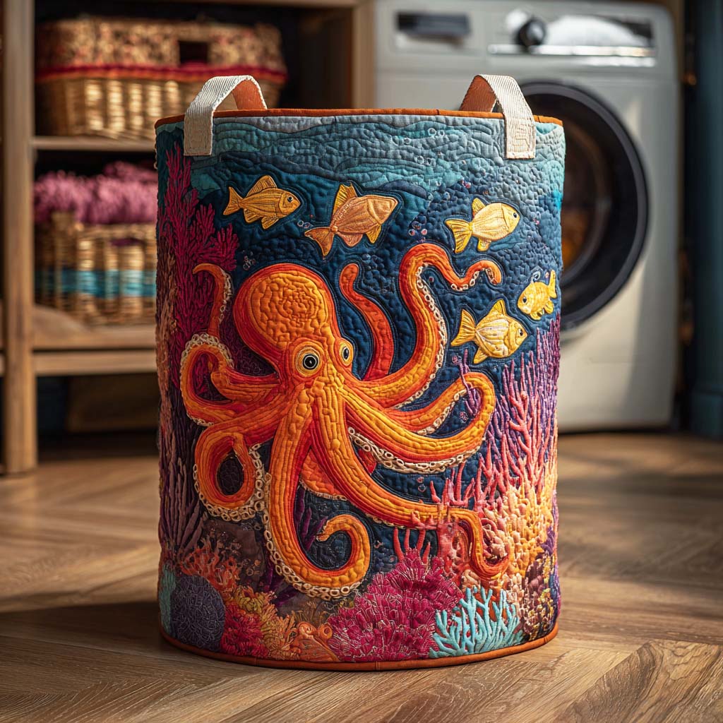 Cesto Portabiancheria – Mystic Octopus