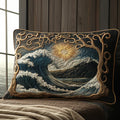 Copricuscino Trapuntato – Ocean Waves