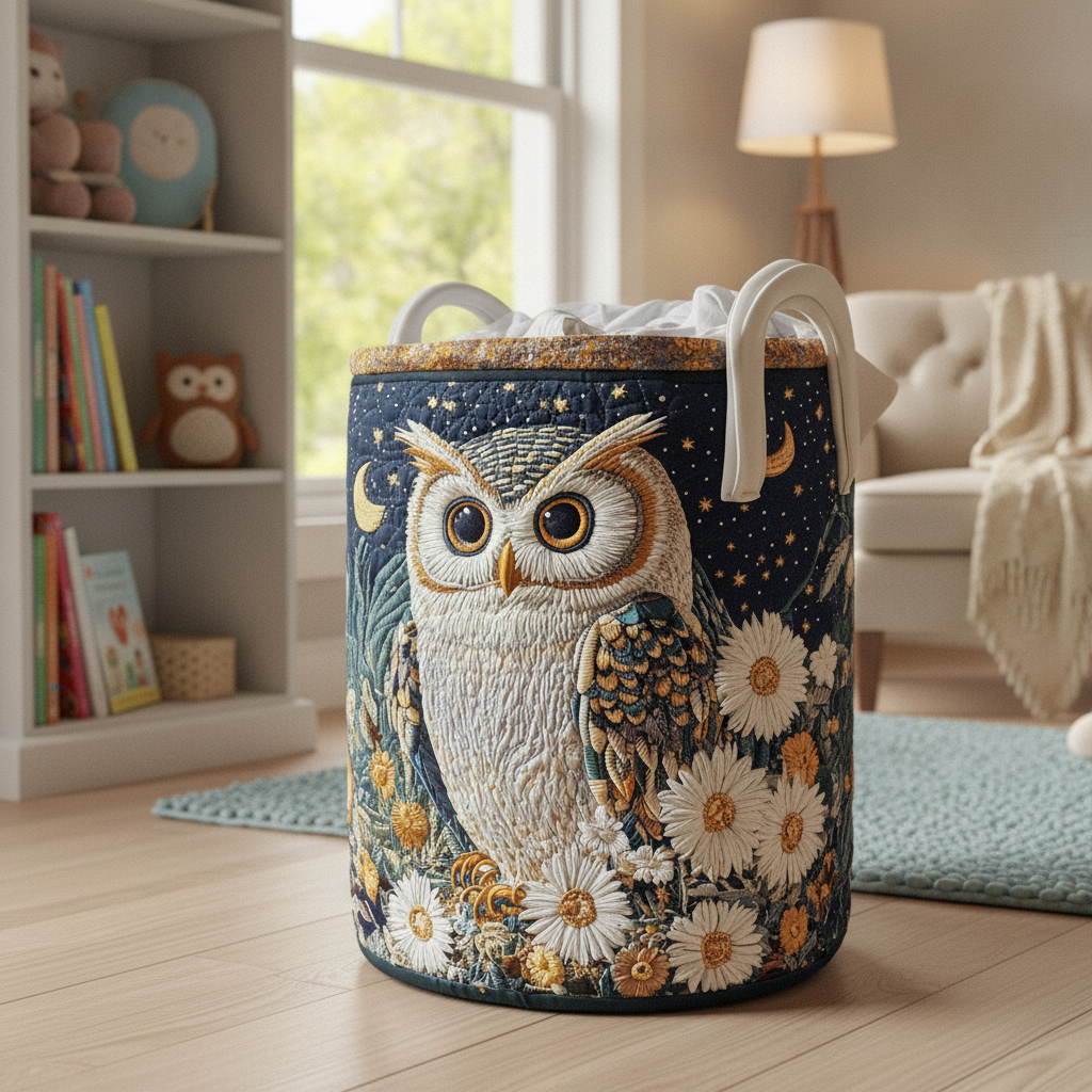 Cesto Portabiancheria – Owl Night