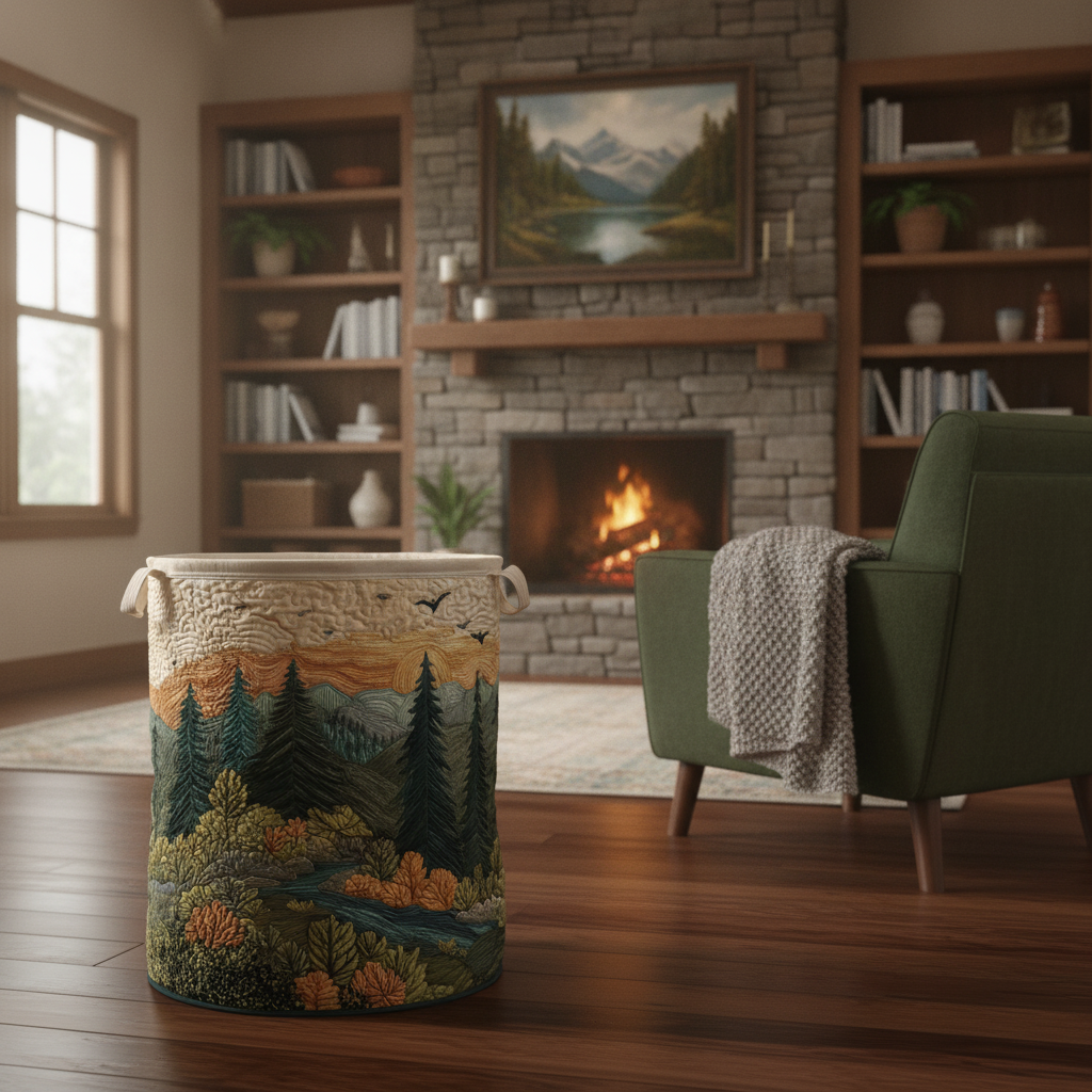 Cesto Portabiancheria – Peaceful Pine
