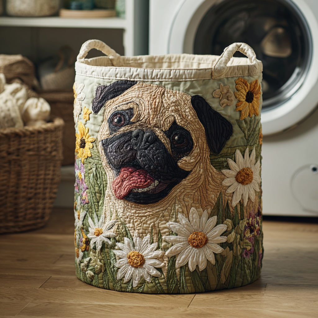 Cesto Portabiancheria – Daisy Pug