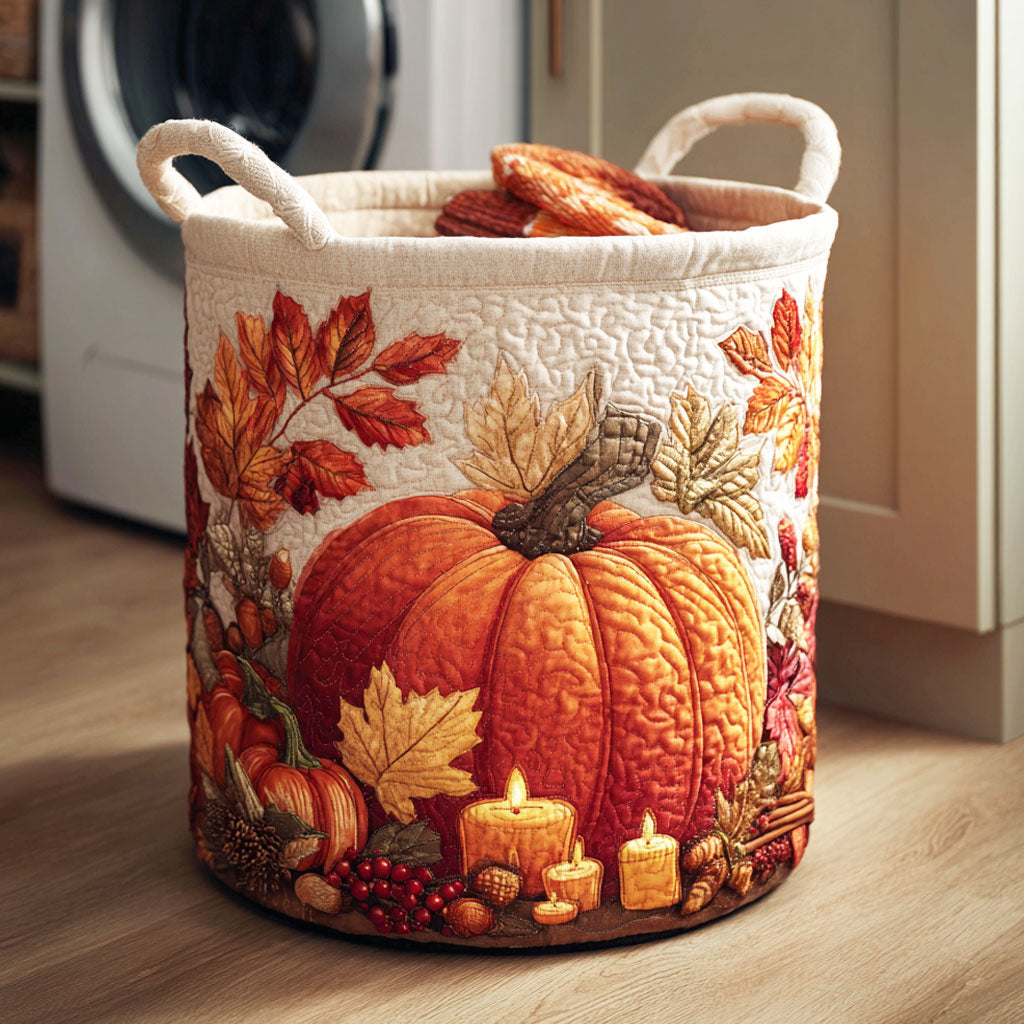 Cesto Portabiancheria – Pumpkin Harvest