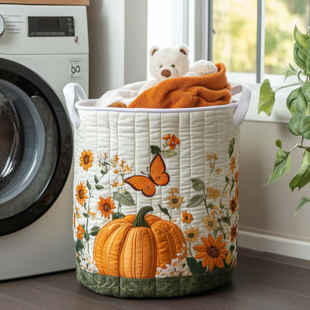 Cesto Portabiancheria – Pumpkin Mornings
