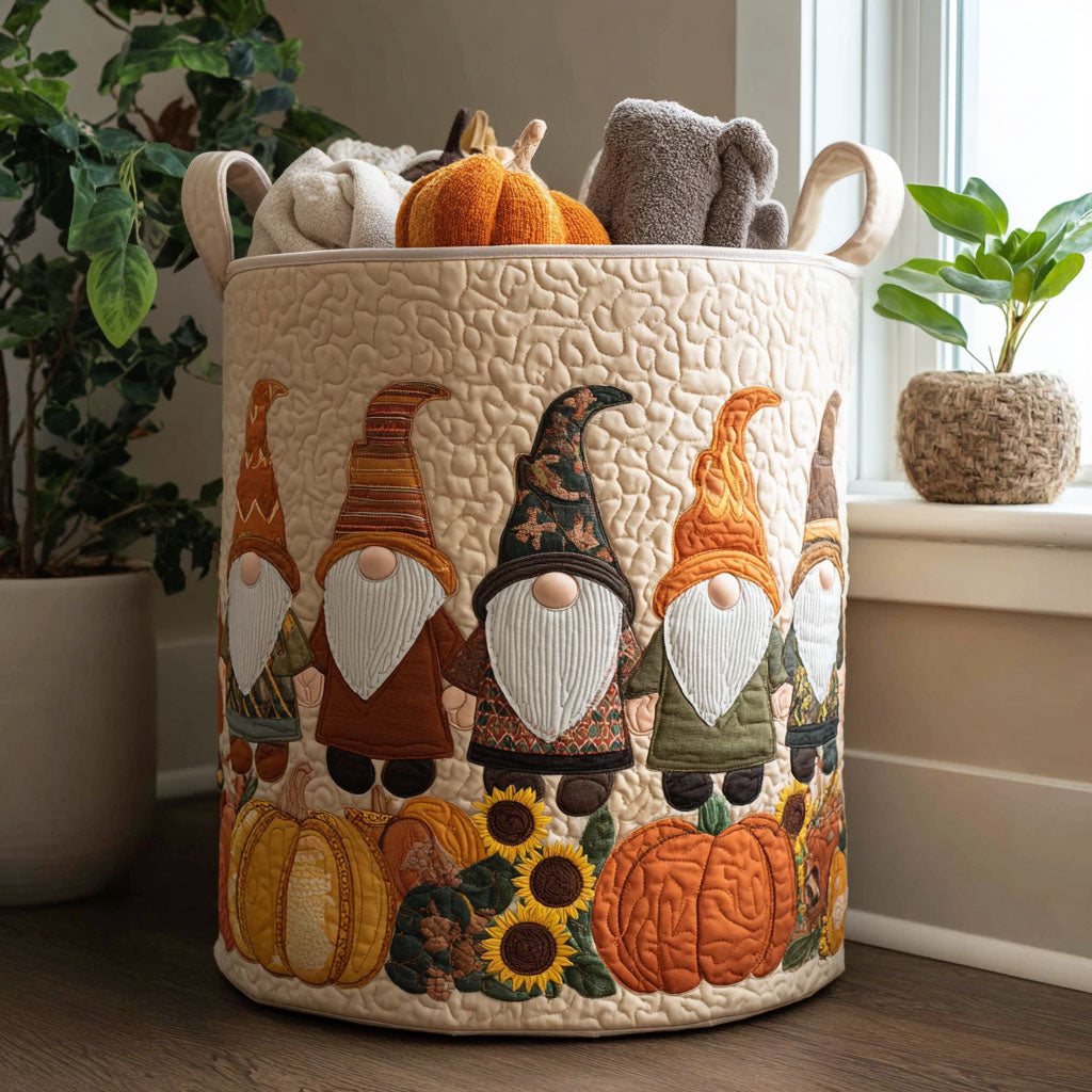 Cesto Portabiancheria – Pumpkin Patch Gnome