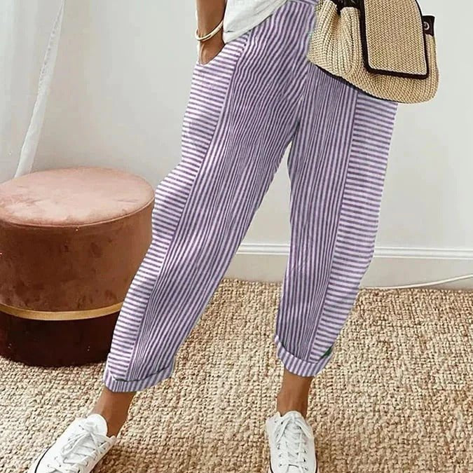 Lore | Pantaloni a righe Lore