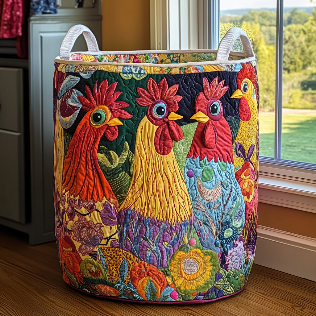 Cesto Portabiancheria – Rooster Parade