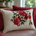 Copricuscino Trapuntato – Rose Garden