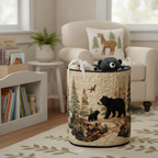 Cesto Portabiancheria – Rustic Bear Vibe