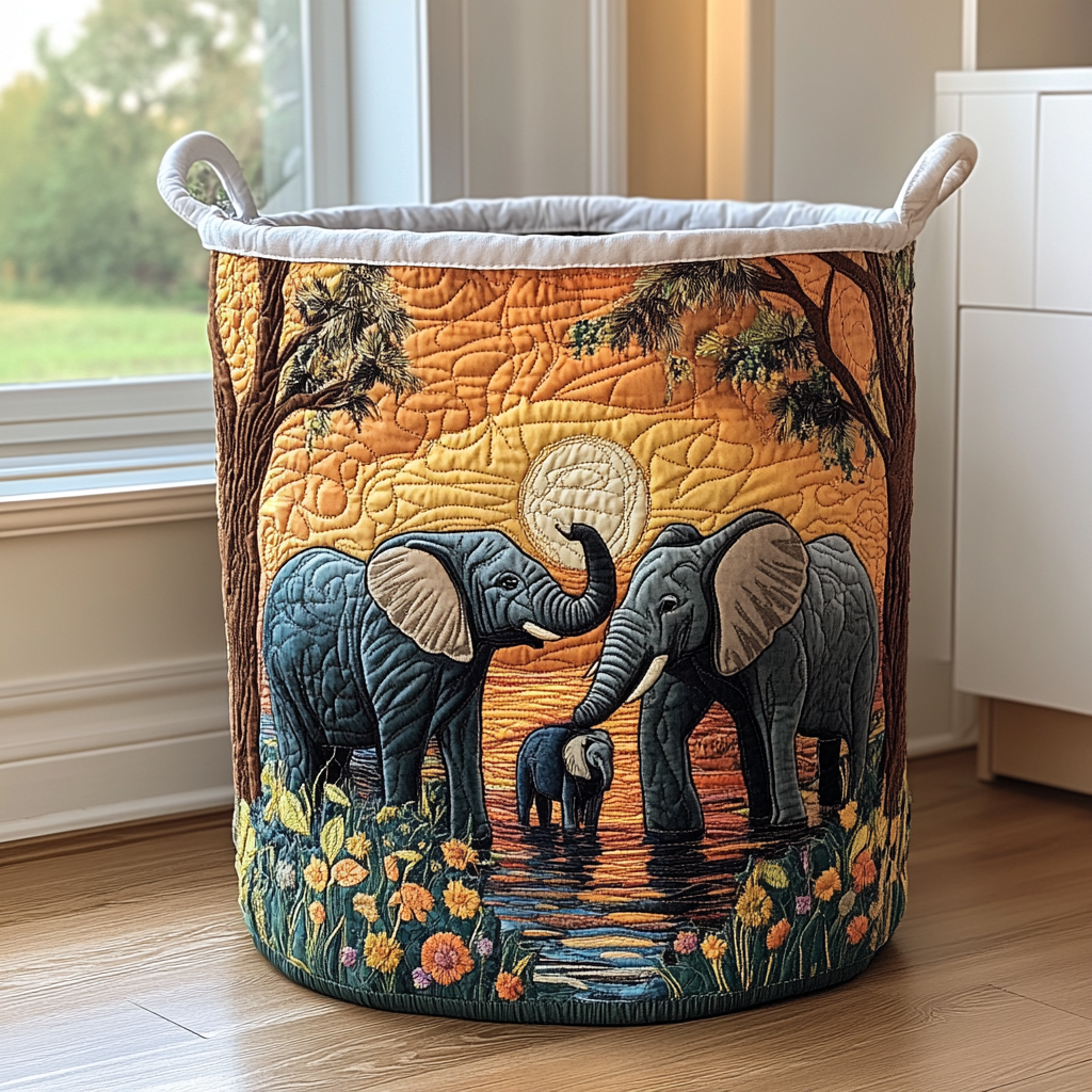 Cesto Portabiancheria – Rustic Elephant