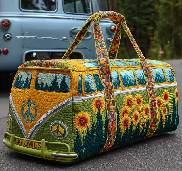 Borsa da Viaggio Trapuntata – Vintage Flower