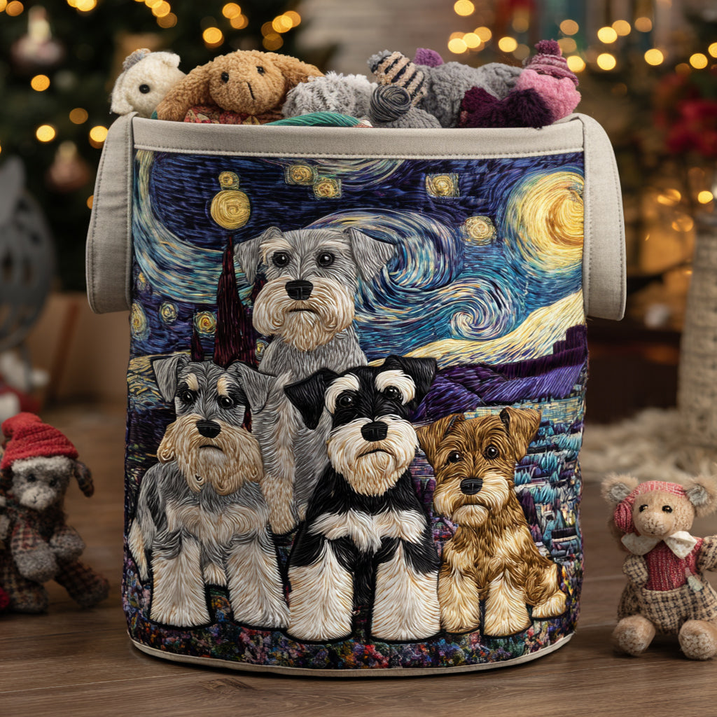 Cesto Portabiancheria – Schnauzer Spirit