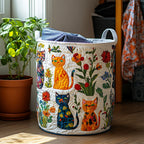 Cesto Portabiancheria – Snuggle Cats