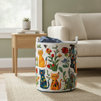 Cesto Portabiancheria – Snuggle Cats