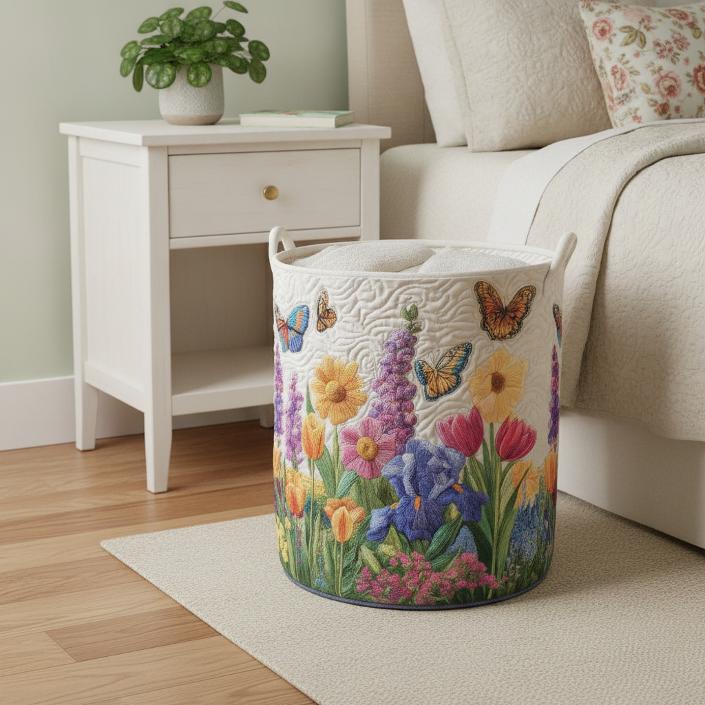 Cesto Portabiancheria – Spring Bloom